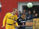 HLAVI�KOV� SOUBOJ. Jihlavsk� Luk� Vacul�k a Martin Kuncl ze Slov�cka ve