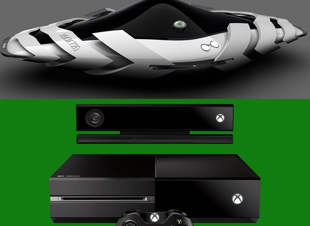 Xbox One - vize (nahoře) vs. realita (dole) Xbox One - vize (nahoře) vs. realita (dole)