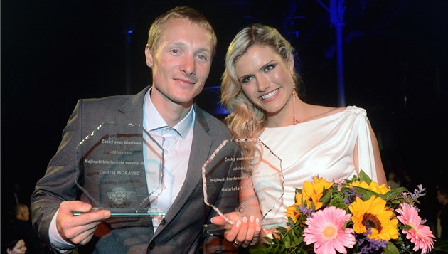 Ondřej Moravec a Gabriela Soukalová zvítězili v anketě o nejlepšího biatlonistu Ondřej Moravec a Gabriela Soukalová zvítězili v anketě o nejlepšího biatlonistu