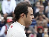 A JDU NA TO. Felipe Massa z Ferrari se chystá na začátek třetího měřeného A JDU NA TO. Felipe Massa z Ferrari se chystá na začátek třetího měřeného