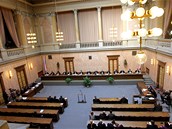 Jednání Ústavního soudu v Brně o návrhu na zrušení zákona o církevních Jednání Ústavního soudu v Brně o návrhu na zrušení zákona o církevních