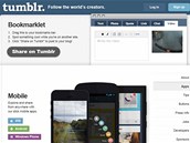 Blogovací služba Tumblr je i na mobilních zařízeních. Blogovací služba Tumblr je i na mobilních zařízeních.
