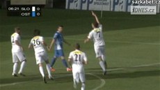 29.kolo fotbalové ligy: Slovácko - Baník 2:0