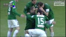 29.kolo fotbalové ligy: Jablonec - Olomouc 2:1