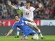 NA KOLENOU? �e�t� fotbalist� byli lep�� ne� Italov�, ale do kolen soupe�e...