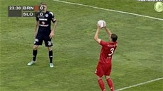 30. kolo fotbalové ligy: Brno - Slovácko 1:3 30. kolo fotbalové ligy: Brno - Slovácko 1:3