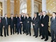 Vladimir Putin si na sn�mku z roku 2005 p�i setk�n� s Robertem Kraftem.