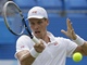 Tom� Berdych na turnaji v lond�nsk�m Queen's Clubu  