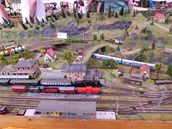 Výstava Mašinka 2013 představila v Pečkách modelová kolejiště