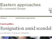 Aféra očima listu The Economist Aféra očima listu The Economist