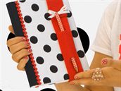 Diář ve stylu Minnie.