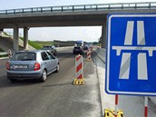 Nově otevřený úsek dálnice D3 z Tábora do Veselí nad Lužnicí. (28. června 2013) Nově otevřený úsek dálnice D3 z Tábora do Veselí nad Lužnicí. (28. června 2013)