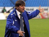 Ostrava - Mladá Boleslav, kouč hostů Dušan Uhrin mladší Ostrava - Mladá Boleslav, kouč hostů Dušan Uhrin mladší