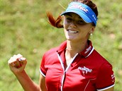 Česká golfistka Klára Spilková na turnaji Pilsen Golf Masters 2013, akci série... Česká golfistka Klára Spilková na turnaji Pilsen Golf Masters 2013, akci série...