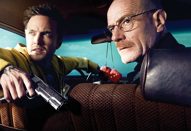 Ze seriálu Breaking Bad, který u nás běží pod názvem Perníkový táta. Ze seriálu Breaking Bad, který u nás běží pod názvem Perníkový táta.