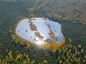 Národního parku Šumava provádí v těchto dnech letecké monitorování a... Národního parku Šumava provádí v těchto dnech letecké monitorování a...