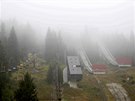 A general view of the disused ski jump from the Sarajevo 1984 Winter Olympics... A general view of the disused ski jump from the Sarajevo 1984 Winter Olympics...