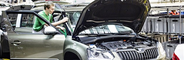 Závod Škoda Auto v Kvasinách začal s výrobou modernizovaného modelu Yeti... Závod Škoda Auto v Kvasinách začal s výrobou modernizovaného modelu Yeti...