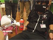 Prototyp sexualního přístroje VR Tenga Prototyp sexualního přístroje VR Tenga
