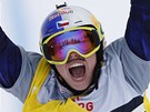Snowboardcrossařka Eva Samková vyhrála závod Světového poháru v rakouském... Snowboardcrossařka Eva Samková vyhrála závod Světového poháru v rakouském...