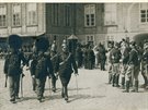 Národní gardy – pěší a jízdní, konec 19. století Národní gardy – pěší a jízdní, konec 19. století