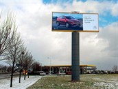 Billboard Hyundai poblíž ruzyňského letiště. Billboard Hyundai poblíž ruzyňského letiště.
