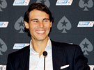 ÚSMĚV. Španělský tenista Rafael Nadal přijel do Prahy na charitativní pokerový... ÚSMĚV. Španělský tenista Rafael Nadal přijel do Prahy na charitativní pokerový...