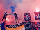 BOUŘLIVÉ PROSTŘEDÍ. Fanoušci CSKA Moskva vytvořili v Plzni bouřlivé prostředí. BOUŘLIVÉ PROSTŘEDÍ. Fanoušci CSKA Moskva vytvořili v Plzni bouřlivé prostředí.