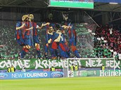 CHOREO. Plzeňští fanoušci si přichystali na zápas proti CSKA Moskva velké... CHOREO. Plzeňští fanoušci si přichystali na zápas proti CSKA Moskva velké...