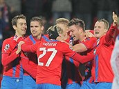 PLZEŇSKÁ EUFORIE. Viktoria Plzeň porazila CSKA Moskva a zajistila si postup do... PLZEŇSKÁ EUFORIE. Viktoria Plzeň porazila CSKA Moskva a zajistila si postup do...