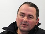 Miroslav Petrásek na tiskové konferenci v Novém Městě na Moravě Miroslav Petrásek na tiskové konferenci v Novém Městě na Moravě