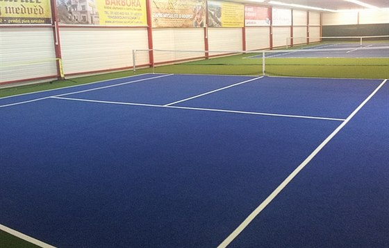 Tenisová hala v Berouně láká ke hře Tenisová hala v Berouně láká ke hře