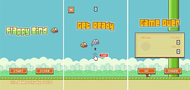 Hra Flappy Bird Hra Flappy Bird