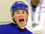 Jaromír Jágr při tréninku české hokejové reprezentace v aréně Bolšoj Ice Dome... Jaromír Jágr při tréninku české hokejové reprezentace v aréně Bolšoj Ice Dome...