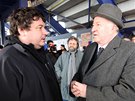 Z natáčení seriálu České století Z natáčení seriálu České století