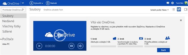 Přejmenované webové úložiště SkyDrive se nově jmenuje OneDrive a nabízí... Přejmenované webové úložiště SkyDrive se nově jmenuje OneDrive a nabízí...