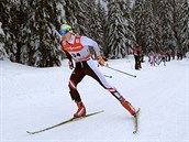 Rakouský běžec na lyžích Johannes Dürr během Tour de Ski 2014. Rakouský běžec na lyžích Johannes Dürr během Tour de Ski 2014.