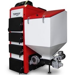 Univerzální kotle řady TOP DUAL mají elektronické řízení i automatické podávání... Univerzální kotle řady TOP DUAL mají elektronické řízení i automatické podávání...
