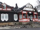 Libušín sloužil jako restaurace. Měl by se dočkat rychlé obnovy. Libušín sloužil jako restaurace. Měl by se dočkat rychlé obnovy.