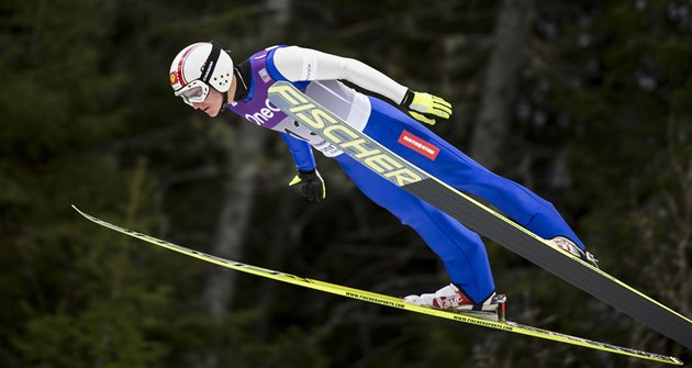 Český sdruženář Tomáš Portyk v závodě Světového poháru v Trondheimu. Český sdruženář Tomáš Portyk v závodě Světového poháru v Trondheimu.