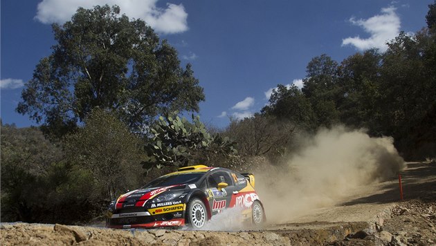 Martin Prokop při Mexické rallye Martin Prokop při Mexické rallye