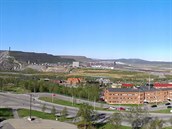 Železnorudný důl LKAB ve švédském hornickém městečku Kiruna (červen 2013) Železnorudný důl LKAB ve švédském hornickém městečku Kiruna (červen 2013)