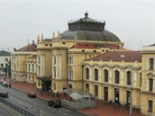 Více než 100 let stará secesní budova vlakového nádraží v Českých Budějovicích... Více než 100 let stará secesní budova vlakového nádraží v Českých Budějovicích...