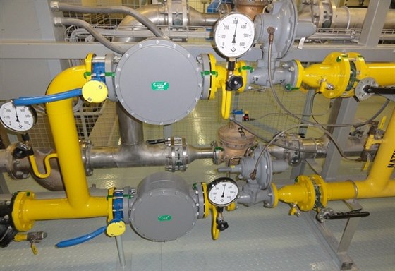 Armatury ARMAGAS po instalaci plynových filtrů. Armatury ARMAGAS po instalaci plynových filtrů.