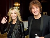 Richie Sambora, s exmanželkou Heather Locklearovou Richie Sambora, s exmanželkou Heather Locklearovou