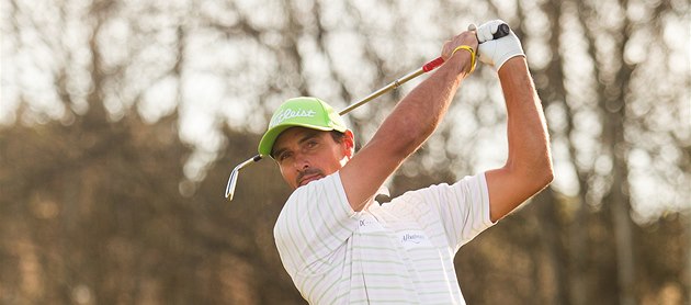 Golfista Roman Šebrle na Park Golfu v Hradci Králové Golfista Roman Šebrle na Park Golfu v Hradci Králové