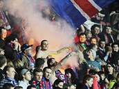 VE VARU. Plzeňští fanoušci slavili debakl Liberce, utkání skončilo 6:0 pro... VE VARU. Plzeňští fanoušci slavili debakl Liberce, utkání skončilo 6:0 pro...