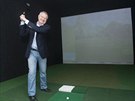 Součástí nové klubovny v Ostrožské Nové Vsi jsou také dva golfové trenažery.... Součástí nové klubovny v Ostrožské Nové Vsi jsou také dva golfové trenažery....