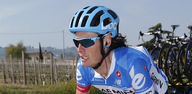 Belgický cyklista Johan Vansummeren Belgický cyklista Johan Vansummeren