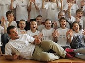 Kajakář Vavřinec Hradilek a biatlonistka Veronika Vítková navštívili školu Kajakář Vavřinec Hradilek a biatlonistka Veronika Vítková navštívili školu